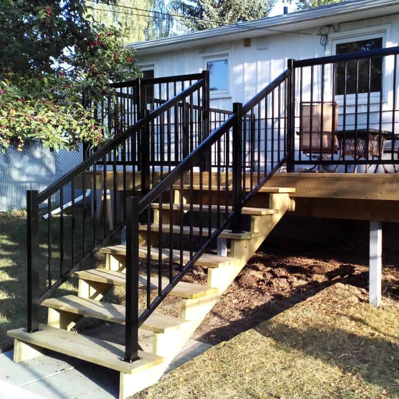 Deck Railing Installation