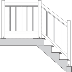 Deck Railing
