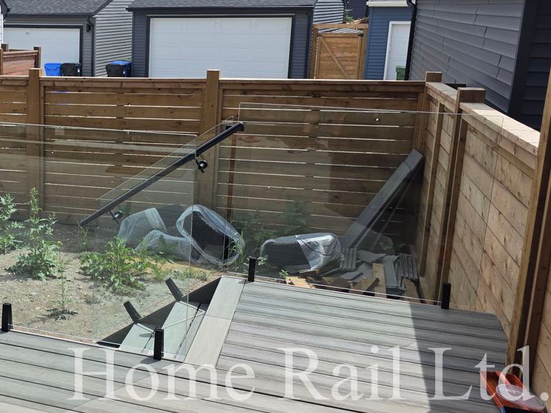 Frameless Glass Hand Rail Frameless Glass Hand Rail